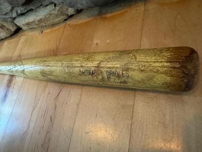 VTG Hillerich & Bradsby Bat & Cal Ripken Plaque