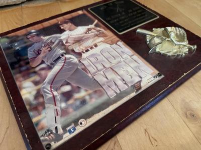 VTG Hillerich & Bradsby Bat & Cal Ripken Plaque