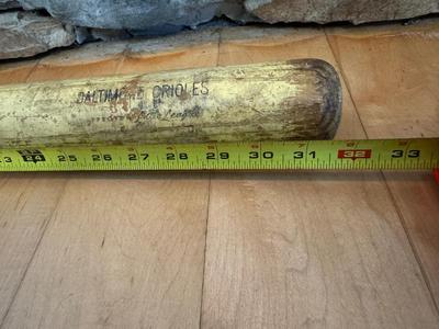 VTG Hillerich & Bradsby Bat & Cal Ripken Plaque