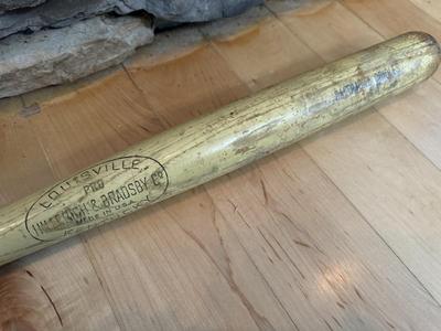 VTG Hillerich & Bradsby Bat & Cal Ripken Plaque