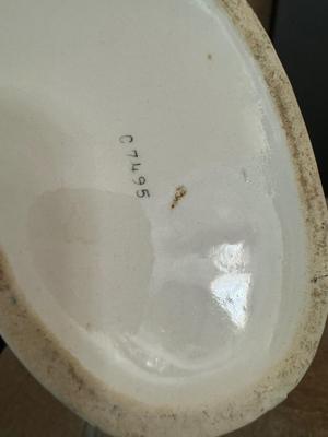 Vintage Napcoware Lady Head Vase/Planter C7495 w/Faux Pearls