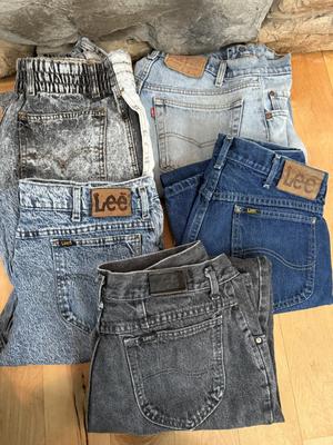 Vintage Levi Jeans & Lee Jeans Lot