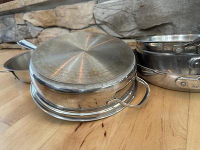 Designer Cookware Lot All Clad (2), Calphalon, Food Network +++