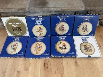 Goebel / M J Hummel 1972 - 1979 Annual Plates