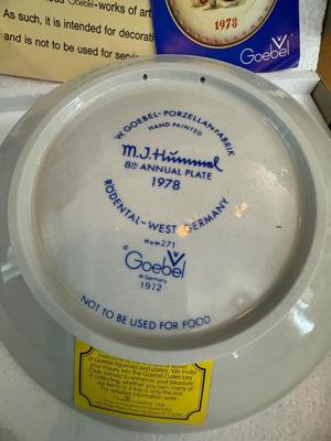 Goebel / M J Hummel 1972 - 1979 Annual Plates