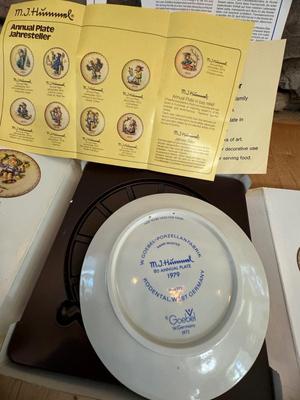 Goebel / M J Hummel 1972 - 1979 Annual Plates