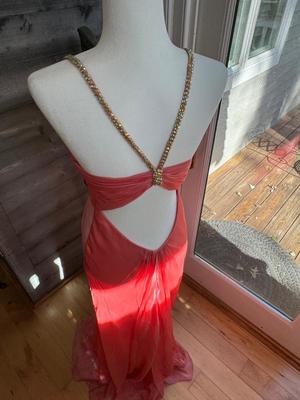 Salmon Formal Dress