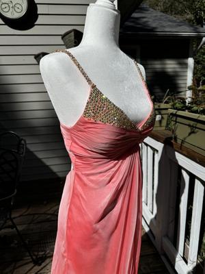 Salmon Formal Dress