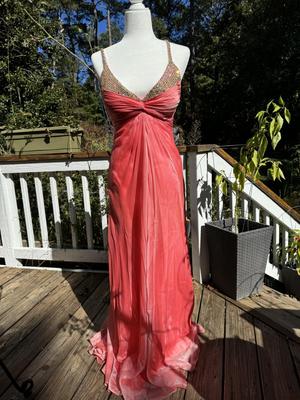 Salmon Formal Dress
