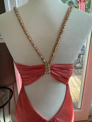 Salmon Formal Dress