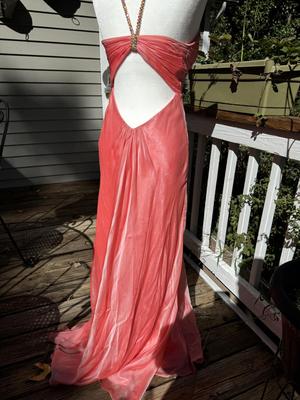 Salmon Formal Dress