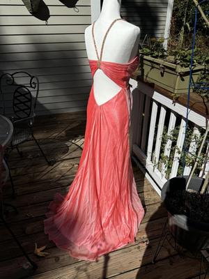 Salmon Formal Dress