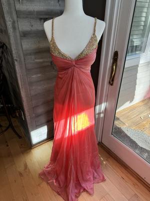 Salmon Formal Dress