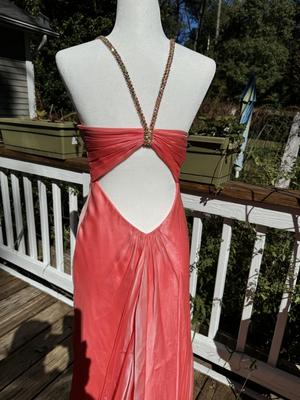 Salmon Formal Dress