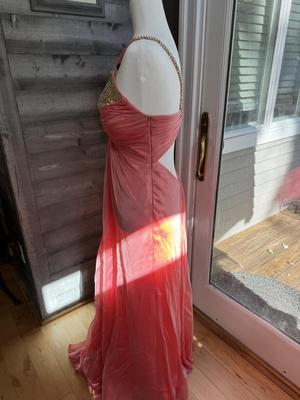Salmon Formal Dress