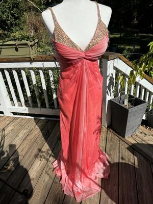 Salmon Formal Dress