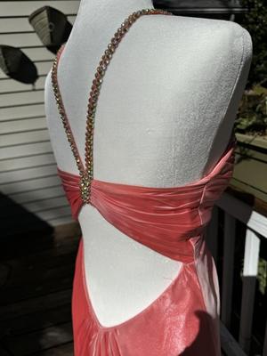 Salmon Formal Dress