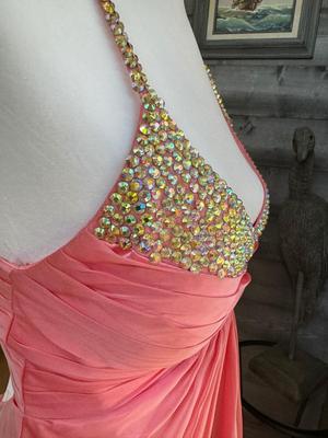 Salmon Formal Dress