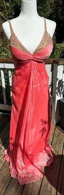Salmon Formal Dress