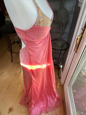 Salmon Formal Dress