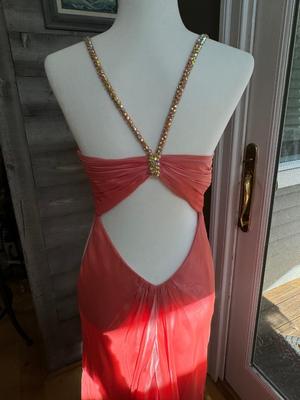 Salmon Formal Dress