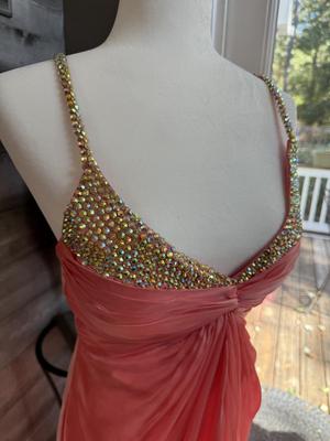 Salmon Formal Dress