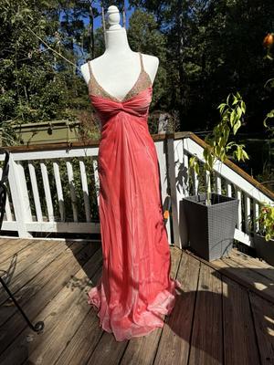Salmon Formal Dress