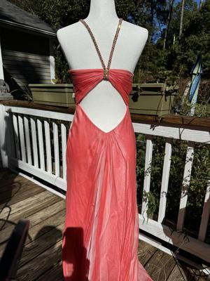 Salmon Formal Dress