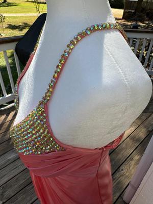 Salmon Formal Dress