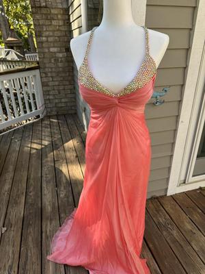 Salmon Formal Dress