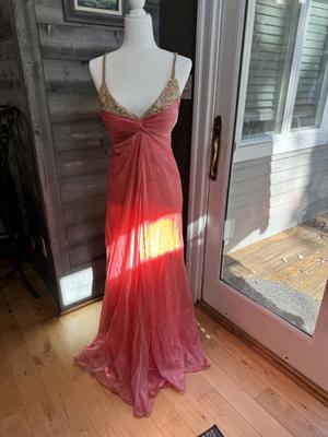Salmon Formal Dress