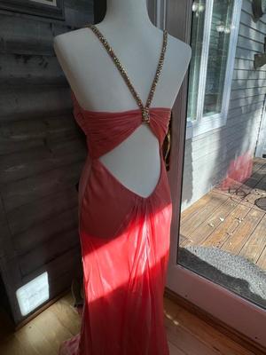 Salmon Formal Dress