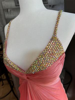 Salmon Formal Dress