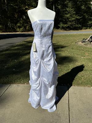 White Formal Dress 5/6 with Tags