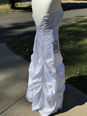White Formal Dress 5/6 with Tags