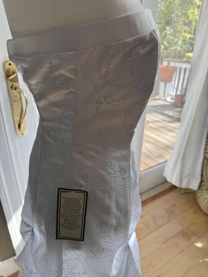 White Formal Dress 5/6 with Tags