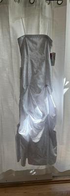 White Formal Dress 5/6 with Tags