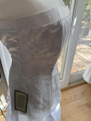 White Formal Dress 5/6 with Tags