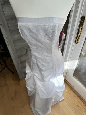 White Formal Dress 5/6 with Tags