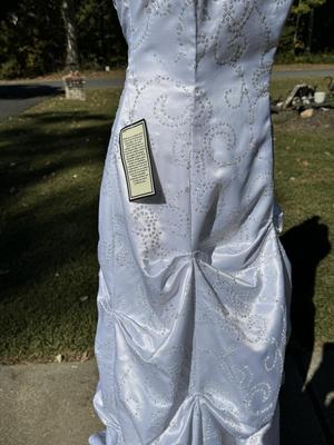 White Formal Dress 5/6 with Tags
