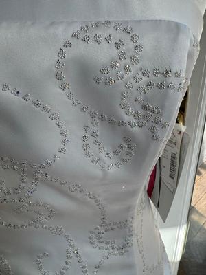 White Formal Dress 5/6 with Tags