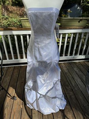 White Formal Dress 5/6 with Tags