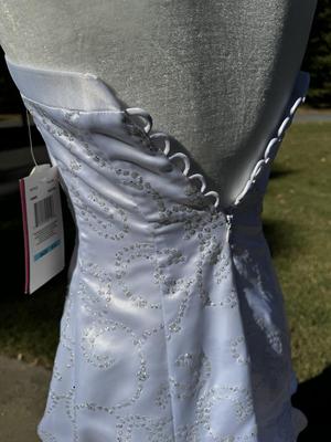 White Formal Dress 5/6 with Tags