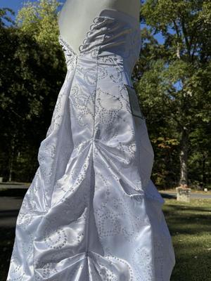 White Formal Dress 5/6 with Tags