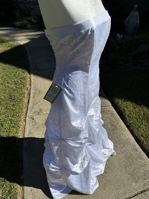 White Formal Dress 5/6 with Tags