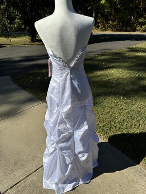 White Formal Dress 5/6 with Tags