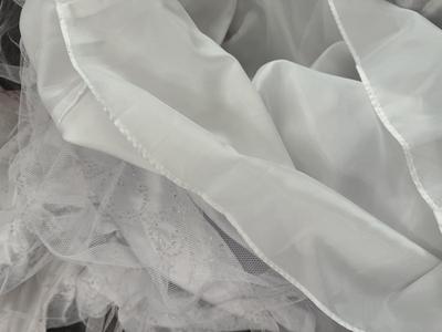White Formal Dress 5/6 with Tags