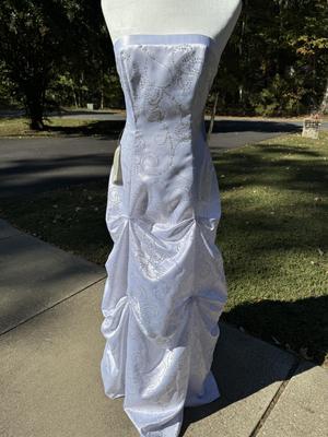 White Formal Dress 5/6 with Tags
