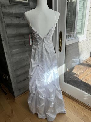 White Formal Dress 5/6 with Tags