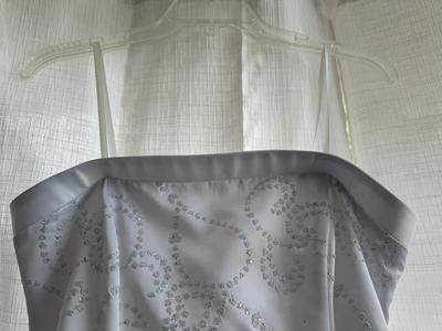 White Formal Dress 5/6 with Tags